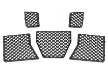 5pcs For BMW G87 M2 Front Bumper Lower Mesh Grille Overlay Trim Gloss Black