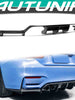 Carbon Fiber Look Rear Diffuser For BMW F80 M3 F82 F83 M4 2015-2020 di121