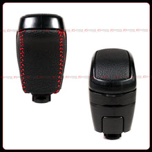 For 2016-2023 Toyota Tacoma JDM Pro Black Leather Red Stitching Gear Shift Knob