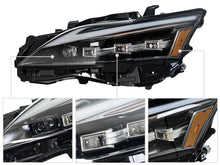 Retrofit Full LED Projector Headlight Assembly w/ Sequential Turn Signal for LEXUS CT200 2013-2017
