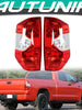 Red Clear Tail Lights Brake Lamp for Toyota Tundra 2014-2021