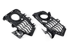 3pcs Front Fog Light Race Grille Black for BMW 4 Series F32 F33 F36 M Sport 2014-2018