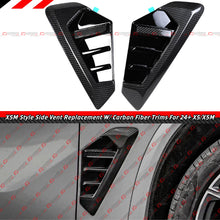 For 2024-2026 BMW G05 X5 X5M Style Carbon Fiber Trim Side Fender Vent Replacement
