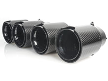 1 Pair L+R Carbon Fiber Exhaust Tip Replace For BMW G05 X5 G06 X6 G07 X7 2019-2026 M-Sport Only