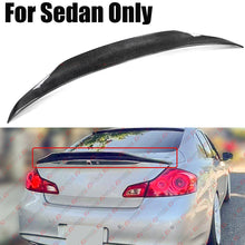 Carbon Fiber High Kick Duckbill Spoiler for Infiniti G25 G35 G37 Q40 Sedan 2007-2015