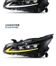 Pair For 2019-2021 Nissan Altima LED Headlights Assembly Front Lamps