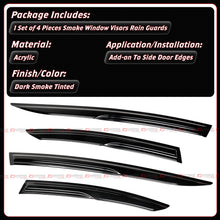 For 2023-2026 Toyota Prius XW60 M Style Window Visor Rain Guard Deflector