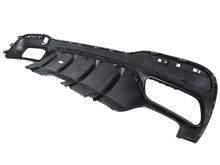Rear Diffuser Lip w/ Black Exhaust Tips For Mercedes GLE W166 SUV GLE300 GLE350 GLE400 GLE43 AMG 2015-2018