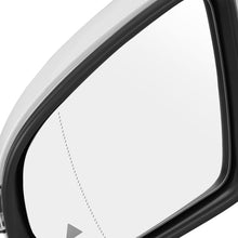 White Driver Side Mirror Heated Blind Spot for Mercedes C-Class C205 2-Door Coupe