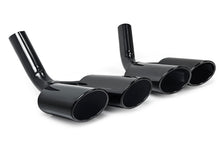 Black Rear Muffler Exhaust Tip Fits Mercedes G-Wagon G350 G63 AMG W463 1990-2018