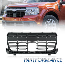 For 2022-2023 Ford Maverick Front Grille Grill Assembly Matte Black Grill w/ Distance Sensor