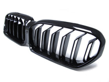 Gloss Black Front Kidney Grill for BMW 5-Series G30 520i 530i 540i 2021-2023 w/ Camera