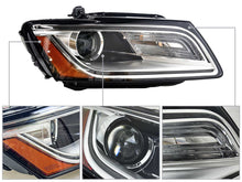 Right Side LED DRL Projector Headlight For 2013-17 Audi Q5 SQ5 HID/Xenon w/o AFS