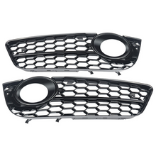 Front Fog Light Grill Cover For AUDI A5 B8 8T Non-Sline 2008-2012