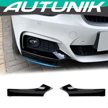 Gloss Black Front Bumper Splitter Kit For BMW 2 Series F22 Coupe M-Sport 2013-2021