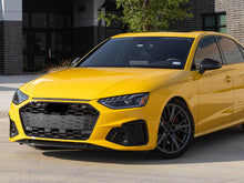 Gloss Black Front Bumper Fog Light Cover Grille For Audi A4 B9 S-LINE S4 2020-2025