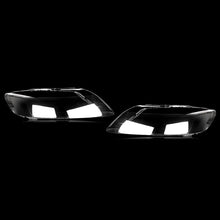 Pair Clear Headlight Lens Cover For Audi Q7 2006–2015 Halogen & Xenon