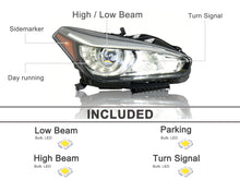Non AFS Right Passenger LED Headlight Lamp For 2014-2019 Infiniti Q70 Q70L