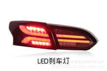 LED Rear Lamps Tail Lights Assembly Smoked for Ford Focus Sedan 2015-2018