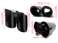 Black Exhaust Tips For 2017-2023 Porsche Panamera 971 Base Muffler Pipe