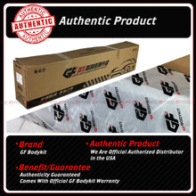 For 2025-2026 Honda Civic GF Bodykit Gloss Black Pearl Front Bumper Lip Splitter