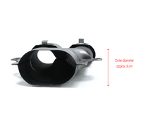 C43 AMG Style Exhaust Tips for Mercedes C-Class W205/C205/S205/A205 C200 C250 C300 C450 AMG Pkg 2015–2021