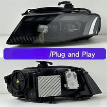 For 2009-2012 Audi A4 B8 LED Projector Headlight Assembly Upgrade Turn Signal Lamp