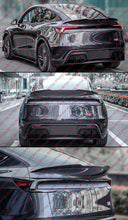 For 2025-2026 Tesla Model Y Juniper V Style Aero Gloss Black Rear Trunk Spoiler