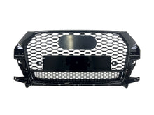 RSQ3 Style Front Grille Black Honeycomb Grill for Audi Q3 8U SQ3 2015-2018 fg298