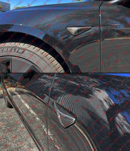 For 2023-2025 Tesla Model S HW 4.0 Full Carbon Fiber Side Camera Cover Cap Trim