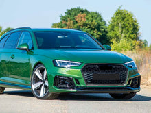 Carbon Fiber Look Honeycomb Front Bumper Grille for Audi A4 S4 B9 2017-2019 RS4 Style