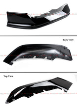 For 2021-2023 BMW G30 530i 540i M550i M Sport LCI AC Style Glossy Black Front Lip Splitter