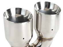 Pair Quad 4" Out Exhaust Tips 2.5" In Fit Ford Mustang S550 2.3L EcoBoost 15-23 / Challenger 2008–2023 (3.6L V6 SXT/GT, 5.7L V8 R/T)