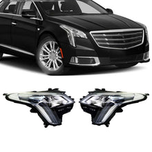 LED DRL Headlights Lamps Clear Chrome For Cadillac XTS 2018-2020