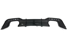 Gloss Black LED Rear Diffuser + Exhaust Tips For AUDI A5 B9 F5 2020-2024