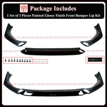 For 2025-2026 Honda Civic Yofer Meteorite Gray Metallic Front Bumper Lip Splitter