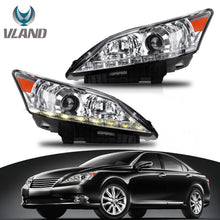 Projector Headlights For 2010 2011 2012 Lexus ES350 Xenon AFS Front Lamps