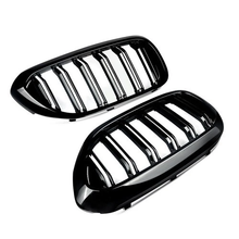 Gloss Black Fit BMW 5 Series G30 G31 530i 540i 2017-2020 Front Kidney Grille