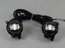 2pcs Front LED Fog Lights w/ Bezel Covers for 2020-2024 Land Rover Defender L663 90 110 130 LH & RH
