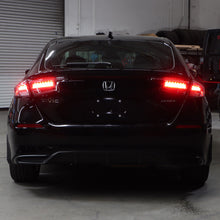 For 2022-2025 Honda Civic Hatchback Sequential Full LED Tail Lights w/ Greeting