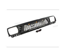 Black Front Bumper Upper Grille W/Led Light Fit For Toyota Tacoma 1995-1997