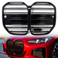 Gloss Black Front Grille For BMW 4 Series G22 G23 2-Door Coupe 2021-2024