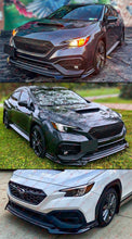 Gloss Black Front Bumper Lip Splitter Kit For 2022+ Subaru WRX