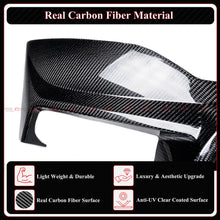 For 2018-2023 BMW F90 M5 CTM LED Real Carbon Fiber Rear Bumper Diffuser + Extension