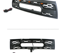 Black Front Grille Bumper Grill With Led Light for Toyota 4Runner 1996-2002