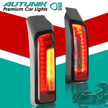 Rear Fender LED Saddle Bag Rear Light for 2024 Harley Street Glide/ Road Glide