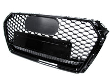 Honeycomb Front Black Mesh Grill for AUDI A4 B9 S4 2017-2019 fg152