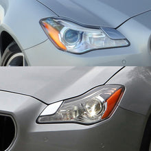 Left & Right Front Headlight Lens Covers for Maserati Quattroporte 2014–2017 Headlamp Shell
