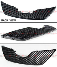 For 2007-2009 Toyota Camry LE SE XLE Sedan Gloss Black Front Bumper Mesh Grille Honeycomb Grill