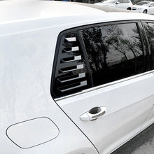 Window Louver Rear Side Vent Cover For VW Golf 7 MK7 Mk7.5 GTI GTD R 2013-2019